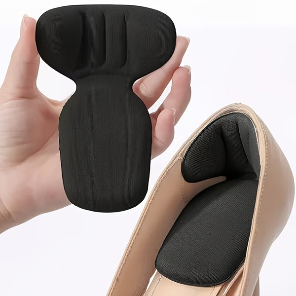 1 in 1 t shaped heel pads womens soft foam insoles