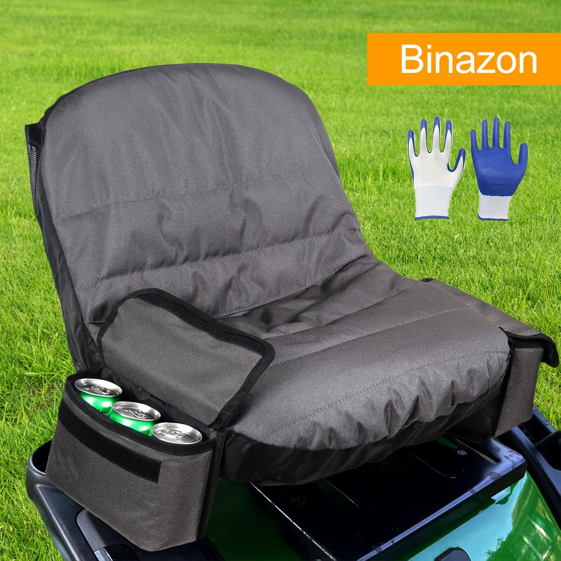 1pc lawn mower seat cover compatible riding lawn