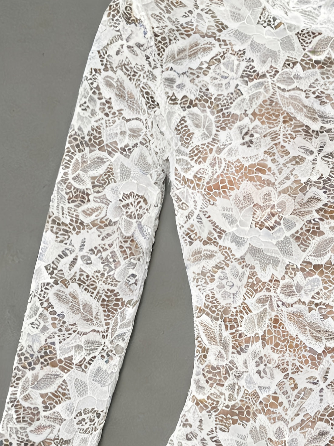 womens long sleeve lace bodysuit high neck long sleeve