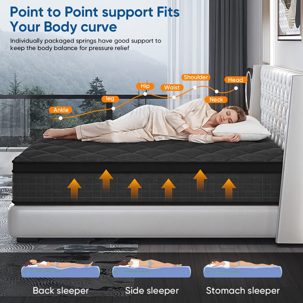 12 inch luxury mattress individual