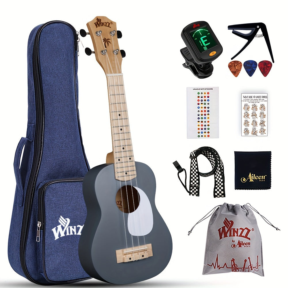 tg u2 21 inch ukulele pack bundle
