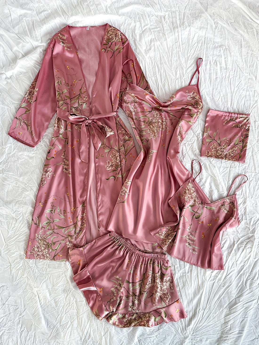 womens breathable comfortable printed nightgown