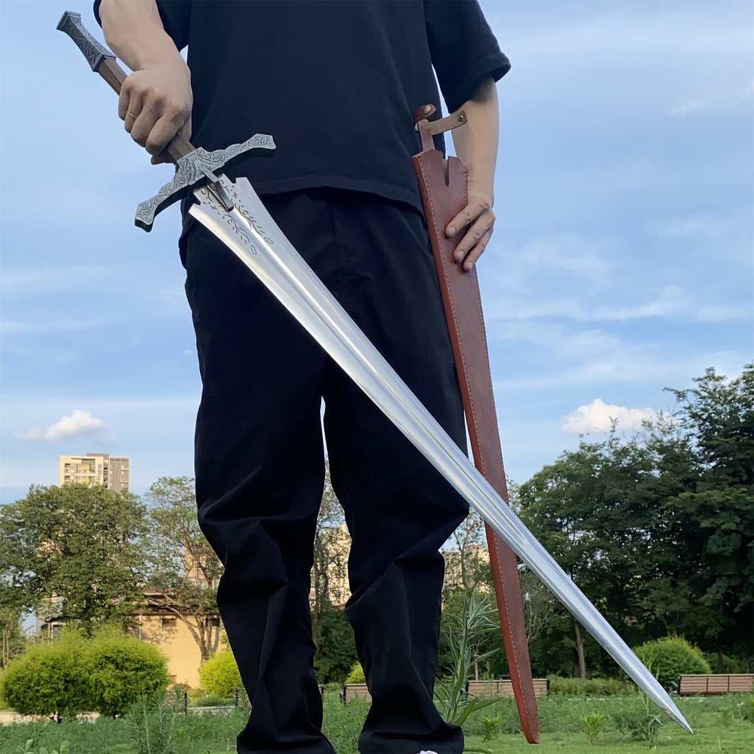 stainless steel knights replica