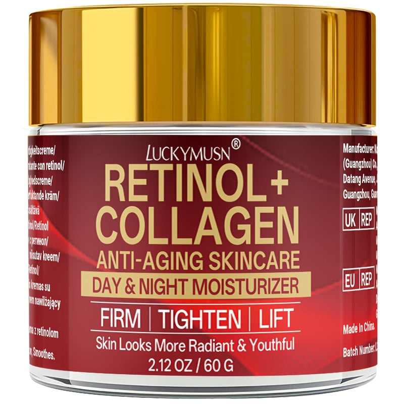 retinol collagen moisturizing cream lifts sagging skin