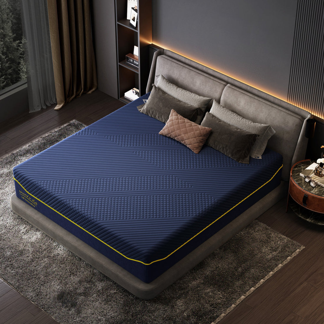 10" Mattress Queen Size, Medium Cooling Gel Memory Foam Mattress In a Box