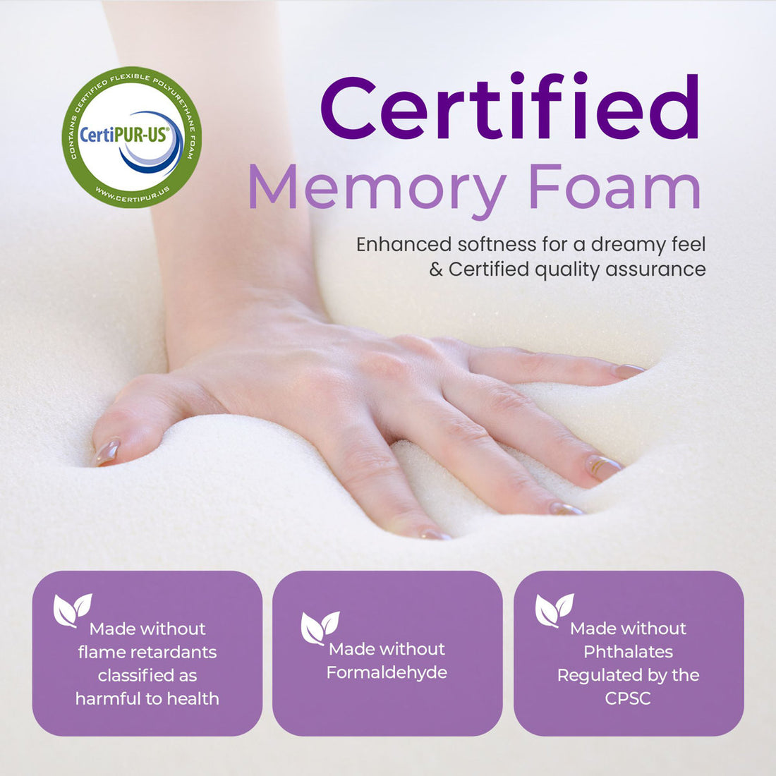 10" Medium Memory Foam Mattress