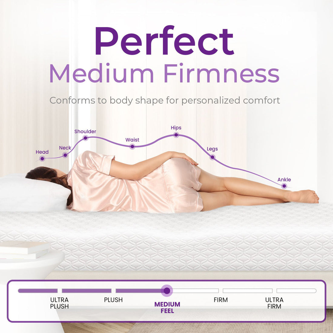 10" Medium Memory Foam Mattress