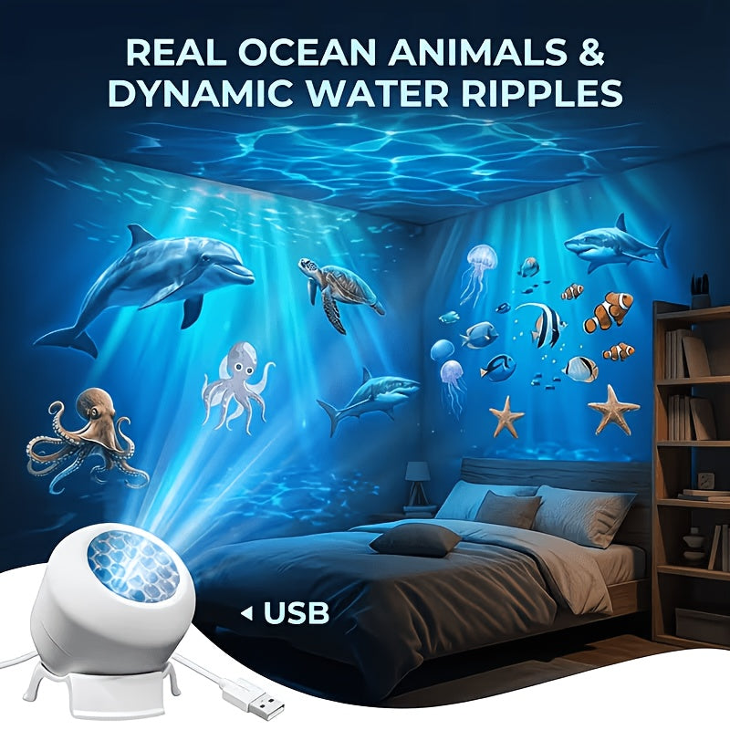 1 projection night light led decorative