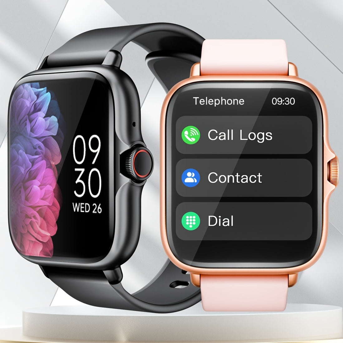smart watch 1 83 full display message answer