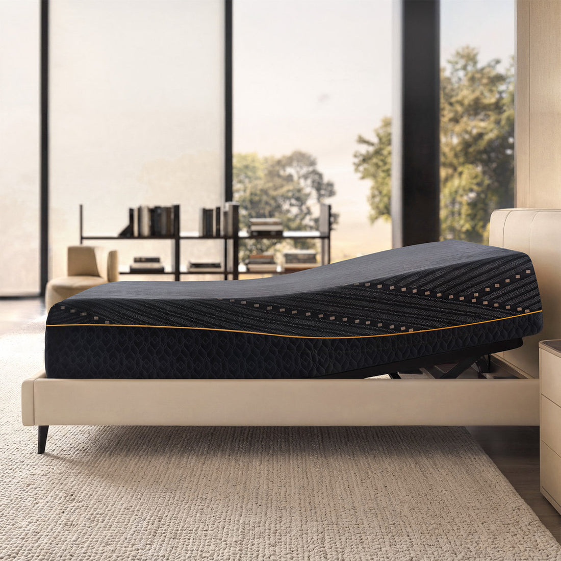 14" Queen Mattress Cooling Gel Memory Foam Plush Mattress with Ice-Tech Cover Mattress In A Box
