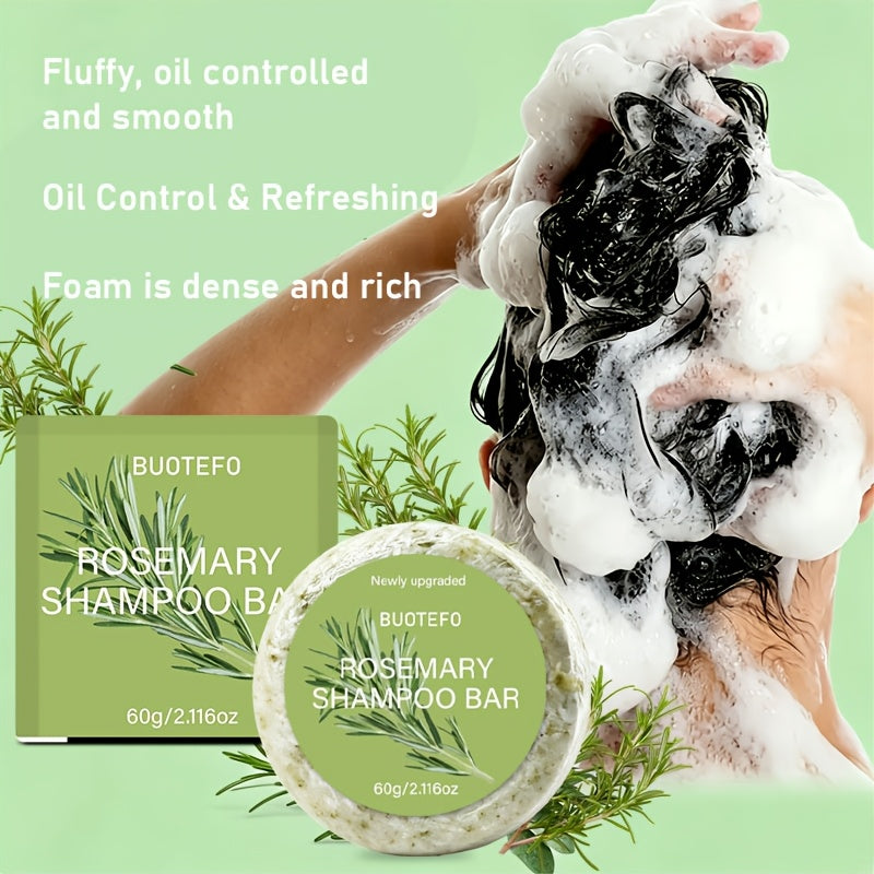 healthy scalp volume natural rosemary peppermint