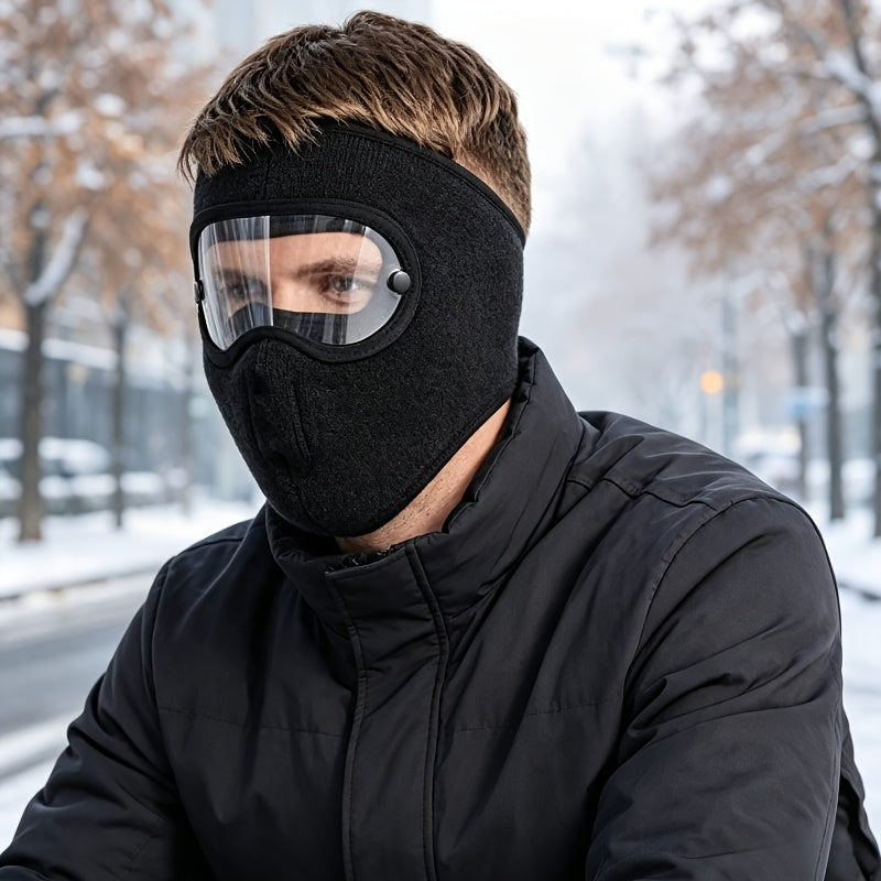 outdoor windproof balaclava detachable anti fog