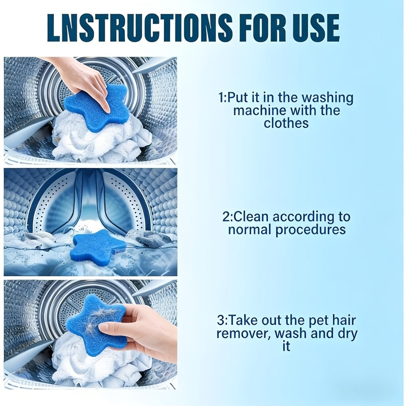 6 reusable pet hair removers shaped hair removers