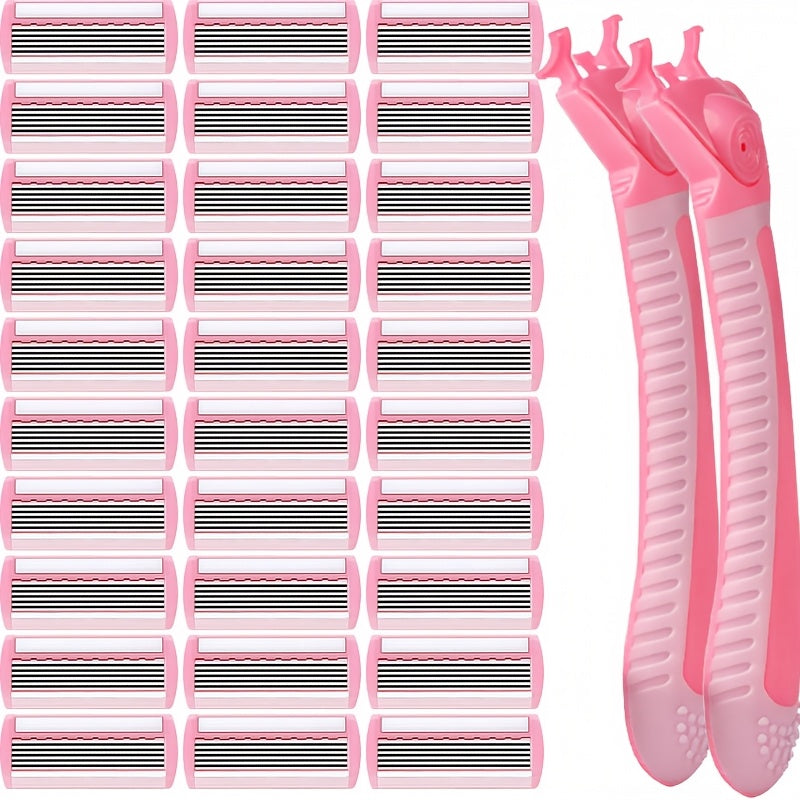 1 handle 18 womens epilator body bikini manual razor