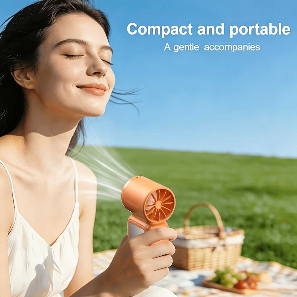 portable handheld mini fan rechargeable personal