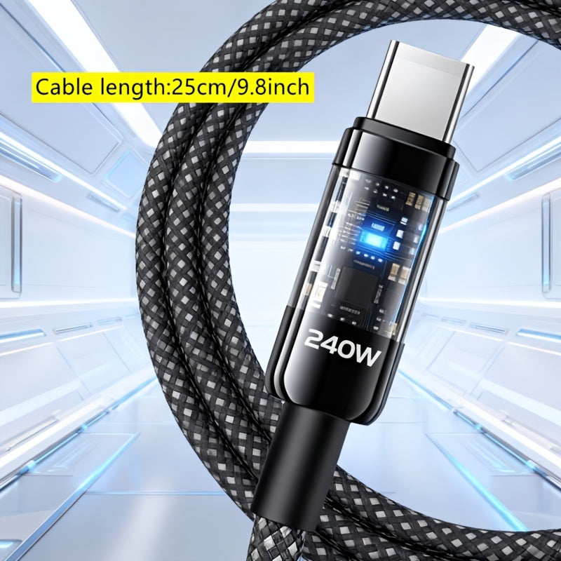 240w glow in charging cord