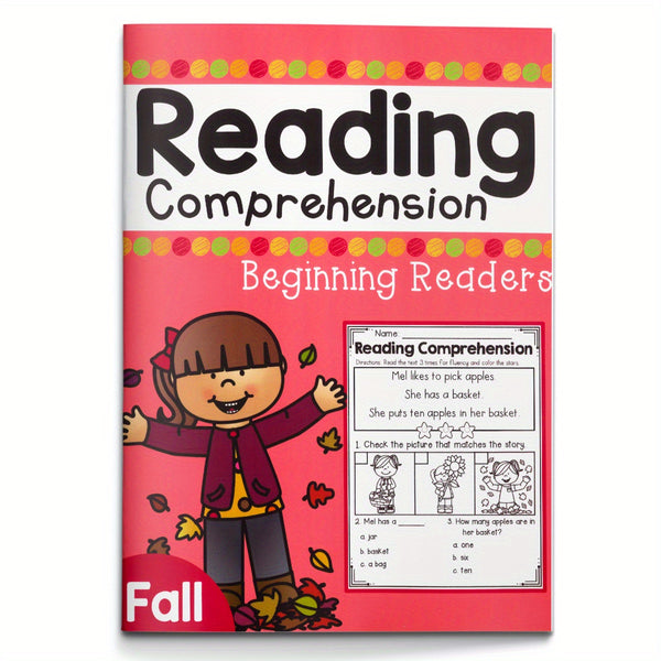 reading a fun workbook kids