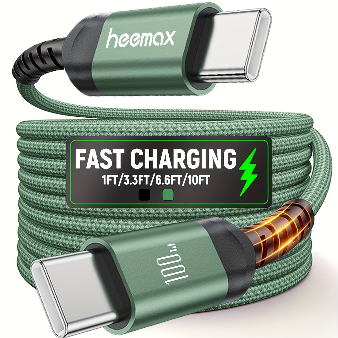 100w charging cable pd3 0 high speed type c