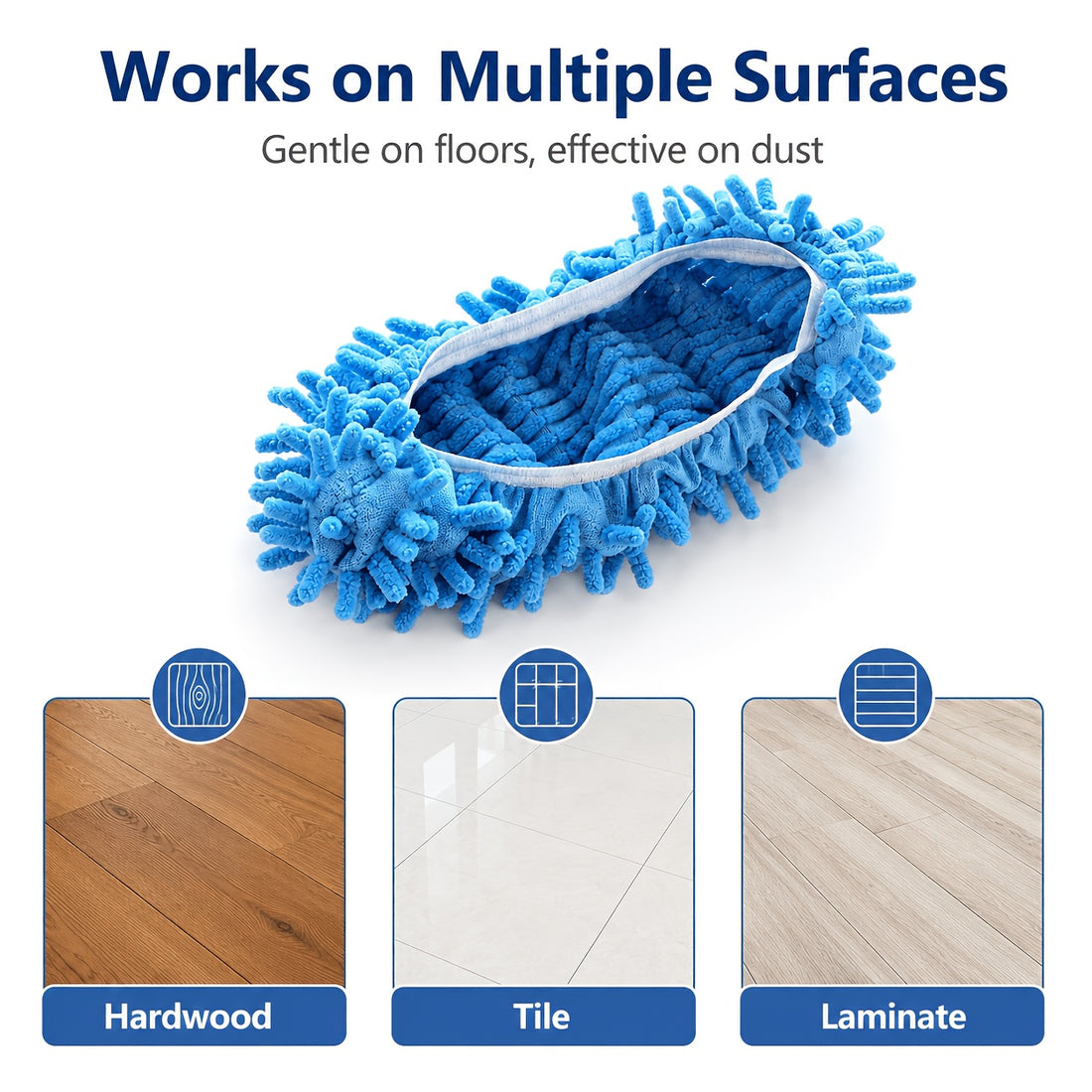 ultra cleaning house blue mop slippers floor