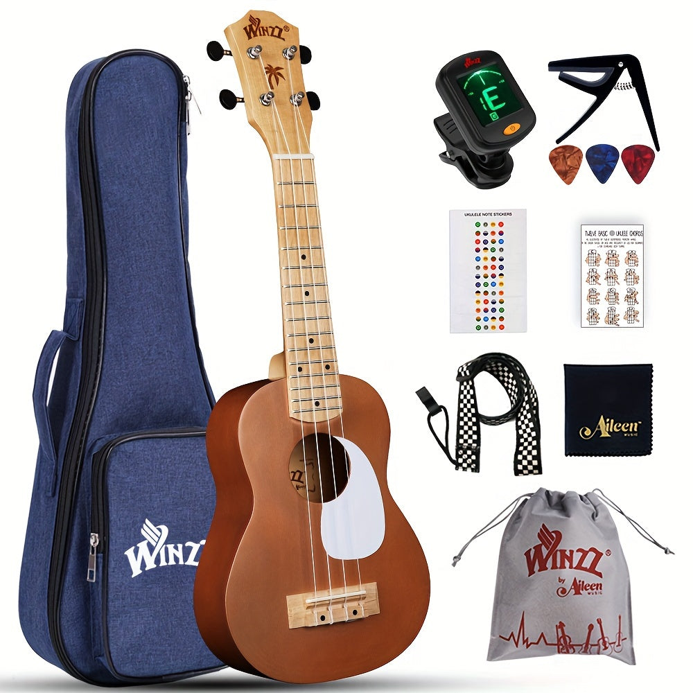tg u2 21 inch ukulele pack bundle
