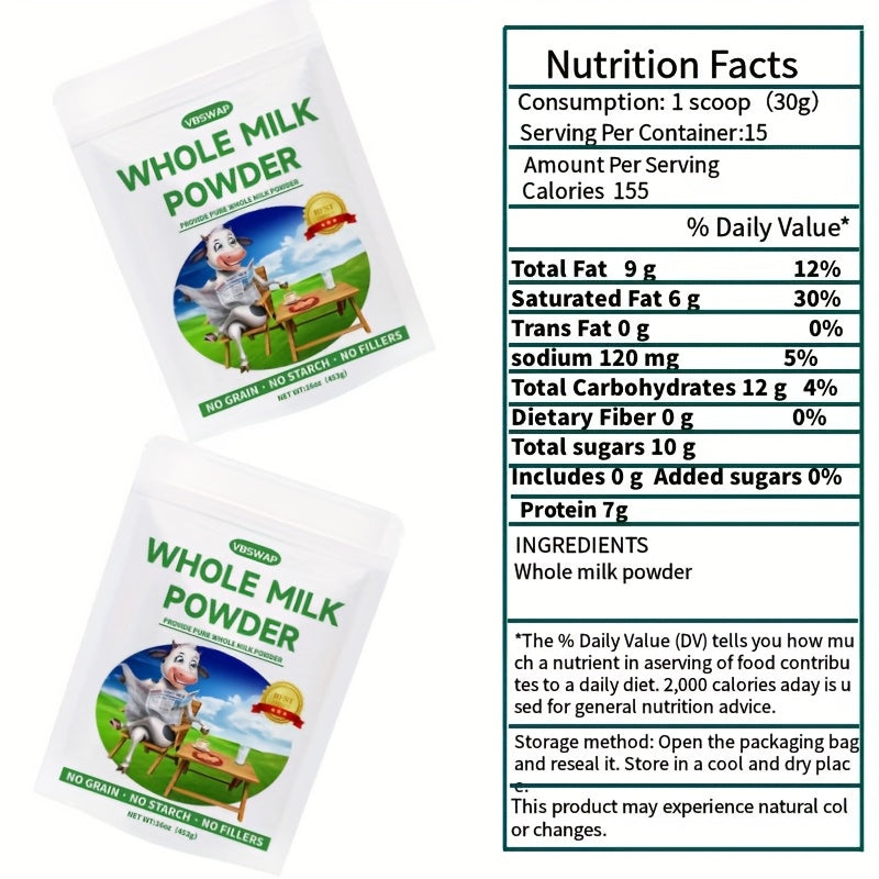 whole milk powder 1lb no additives source
