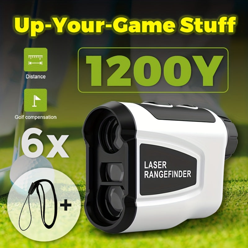 1200 yard laser rangefinder golf stuff 6 5x
