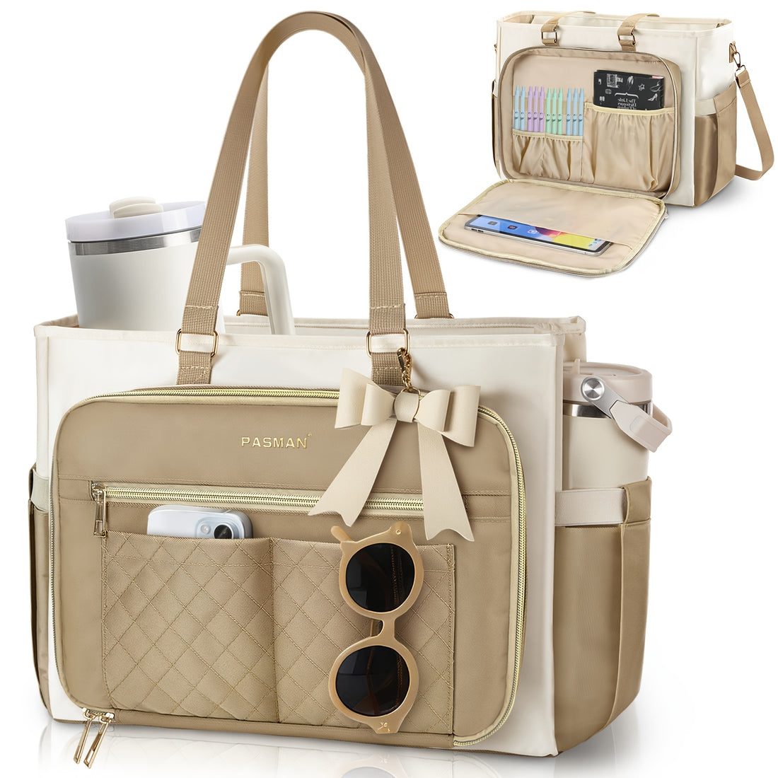 women tsa laptop tote bag compatible