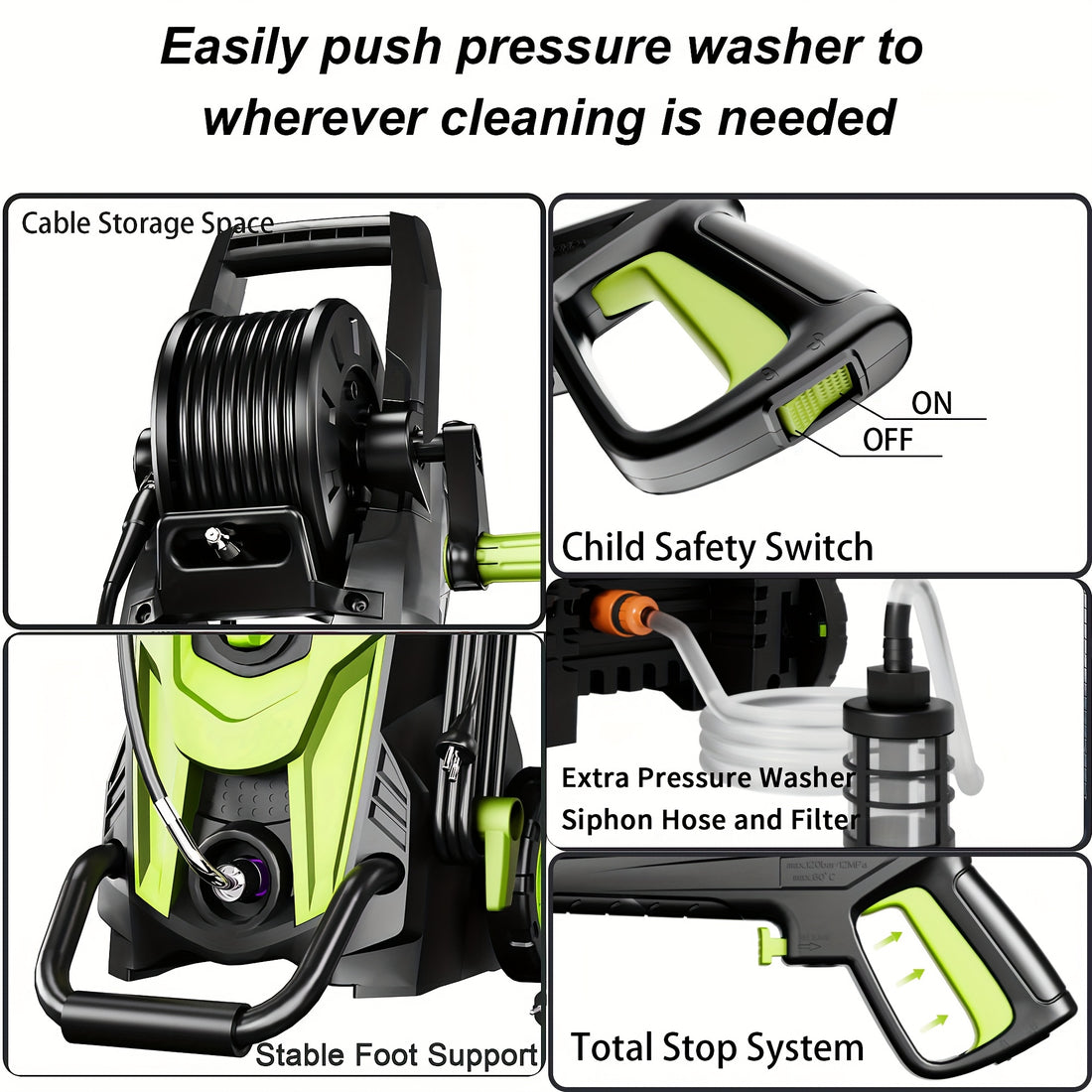 2026 pressure power washer 4500psi 4 quick