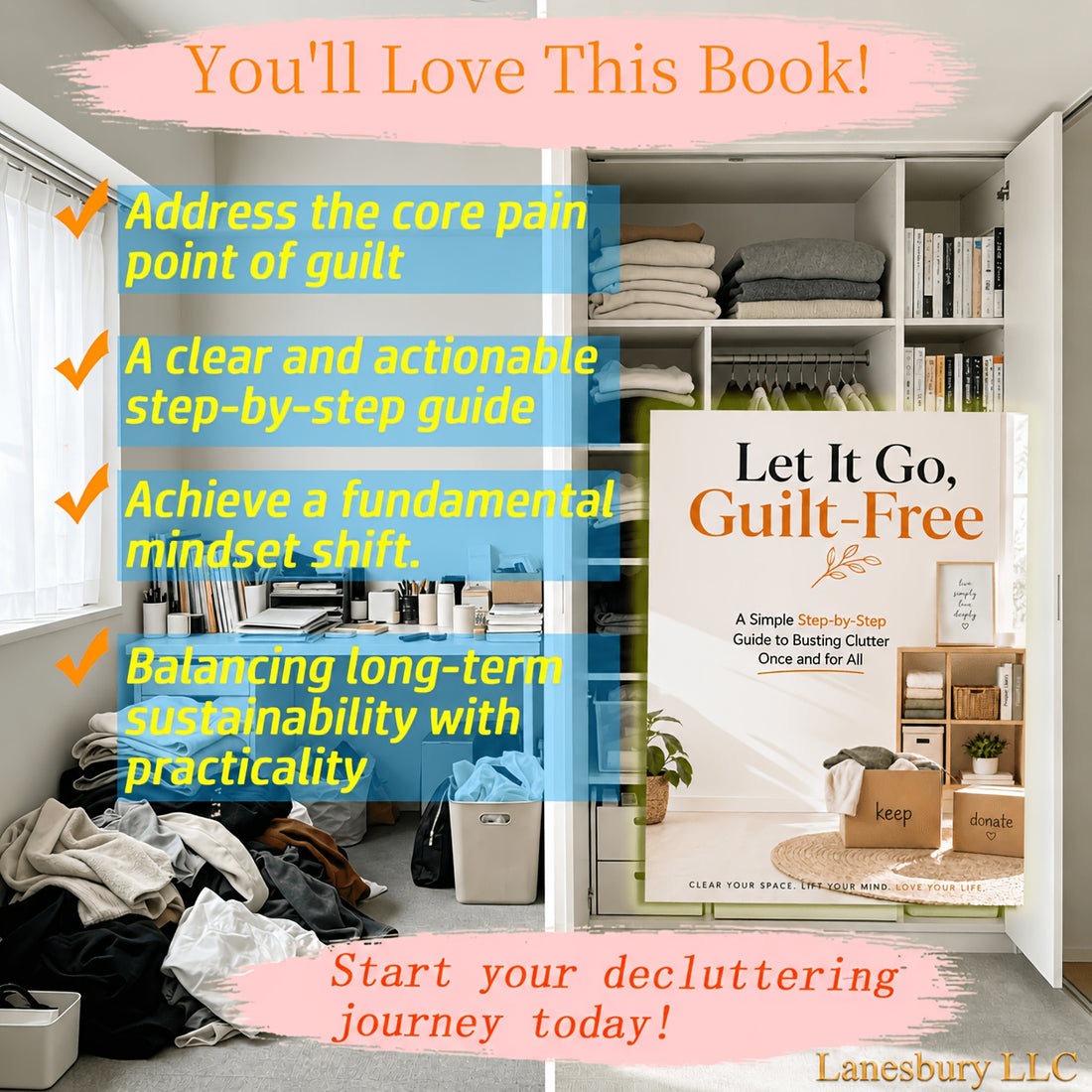 free decluttering book step home