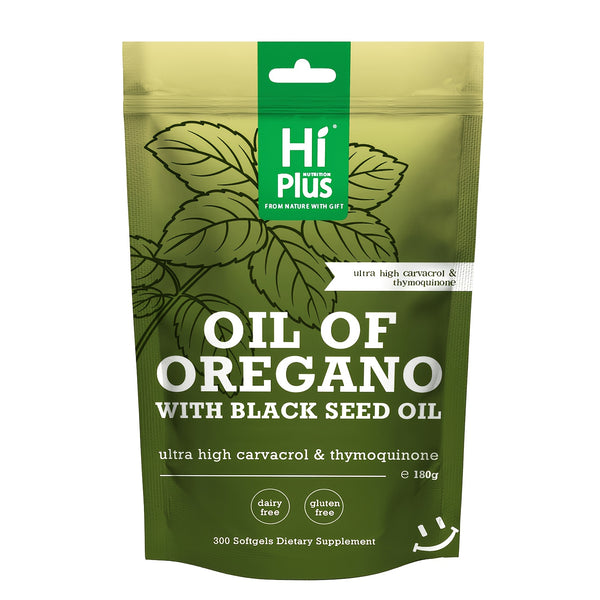 oil oregano 300 count 2 in 1 formula black