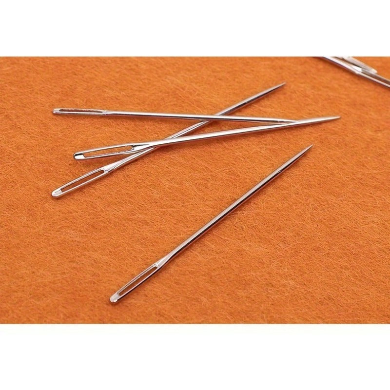 25 large eye hand sewing needles extra large eye