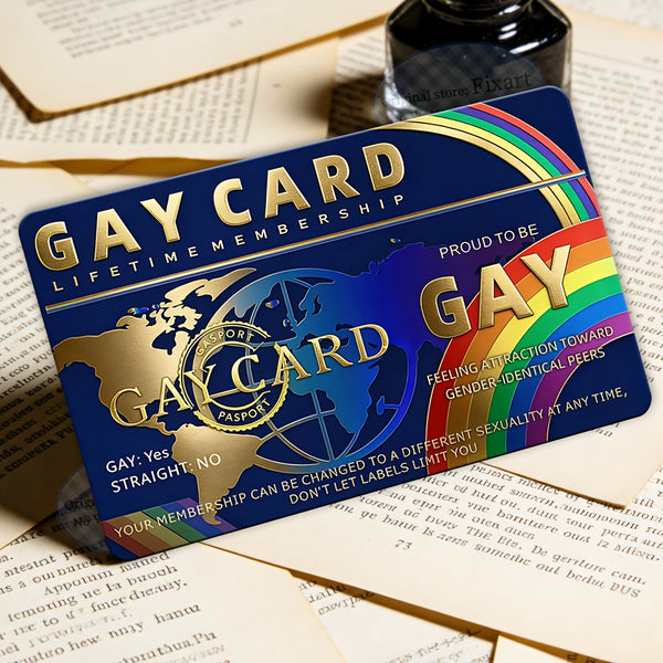 1 3pcs pride membership card