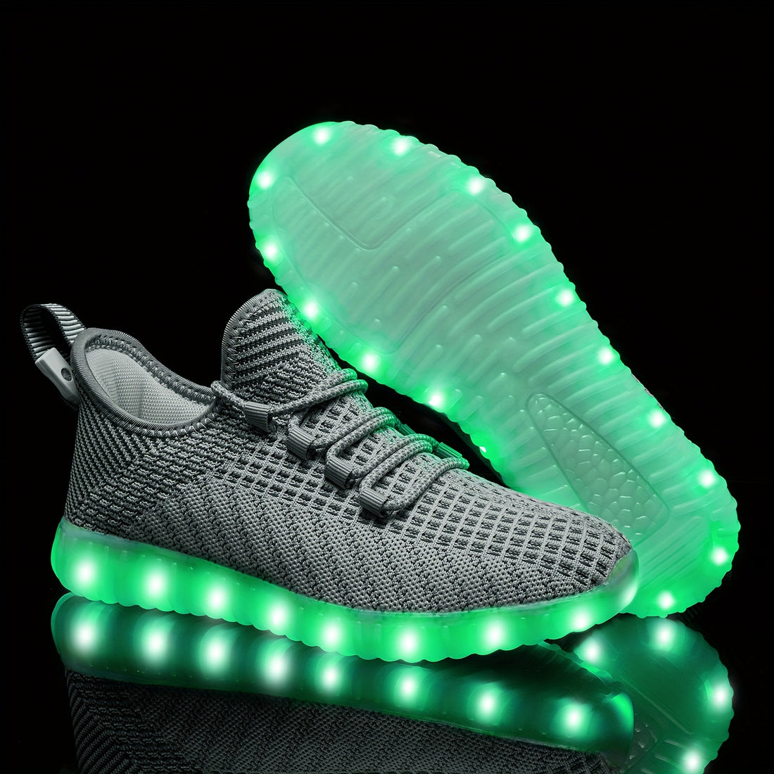 women men light shoes usb charging led shoes halloween