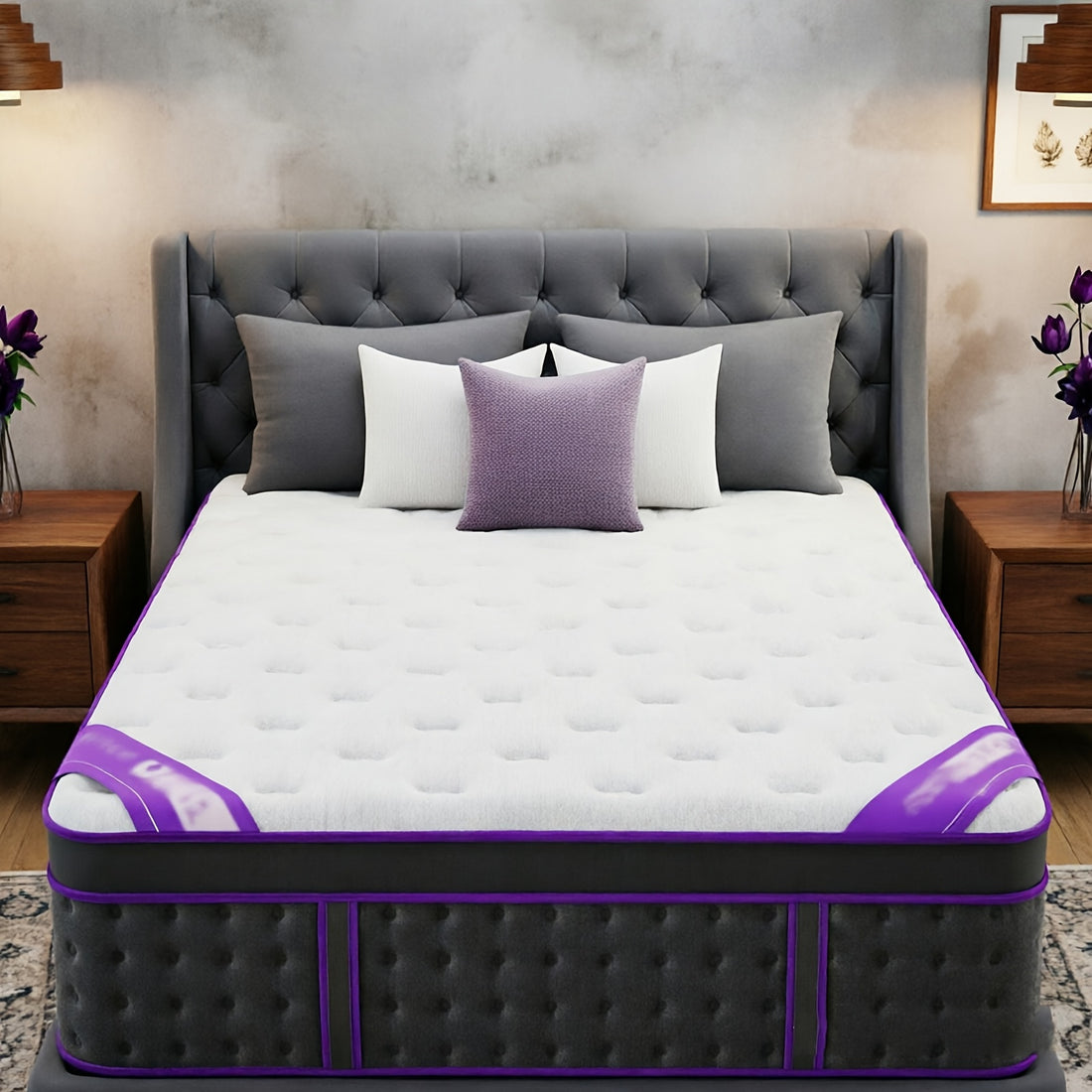 10 12 14 inch mattress full queen king sizes