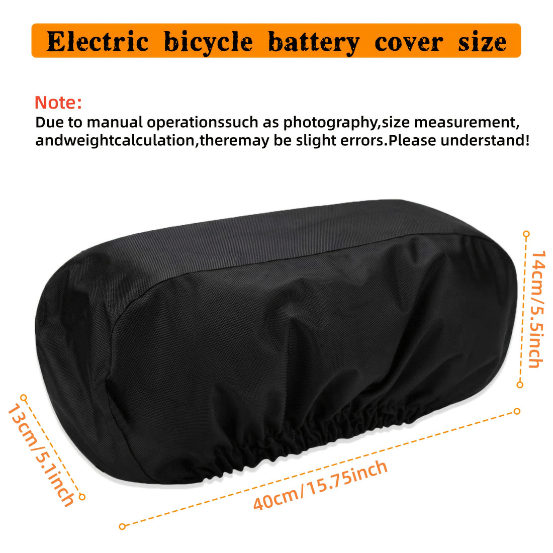 electric bike battery durable 420d oxford fabric