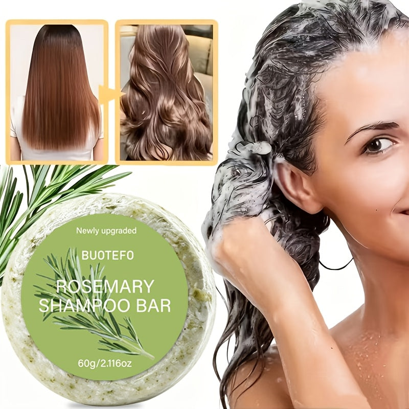 healthy scalp volume natural rosemary peppermint