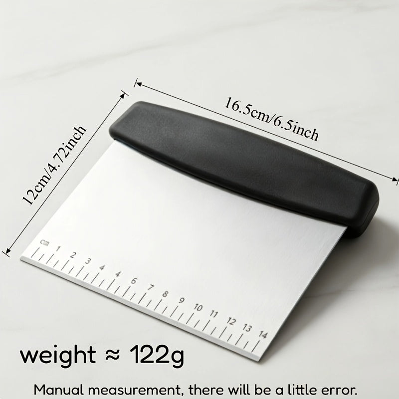 stainless steel scraper dough cutter spatula