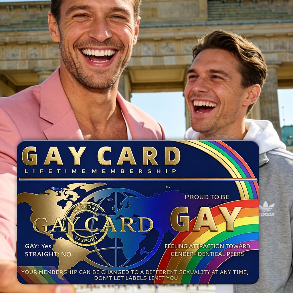 1 3pcs pride membership card