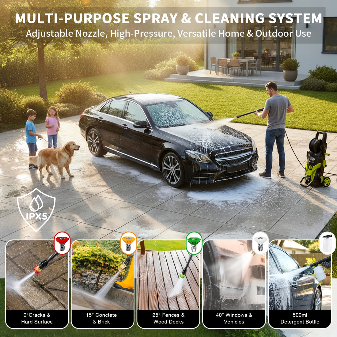 2026 pressure power washer 4500psi 4 quick