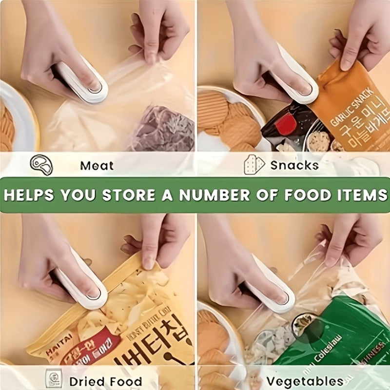 snack packaging bag sealing machine 2 colors usb
