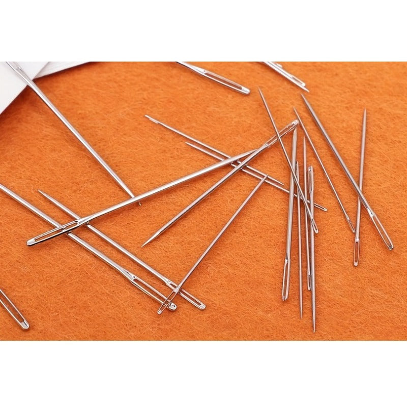 25 large eye hand sewing needles extra large eye