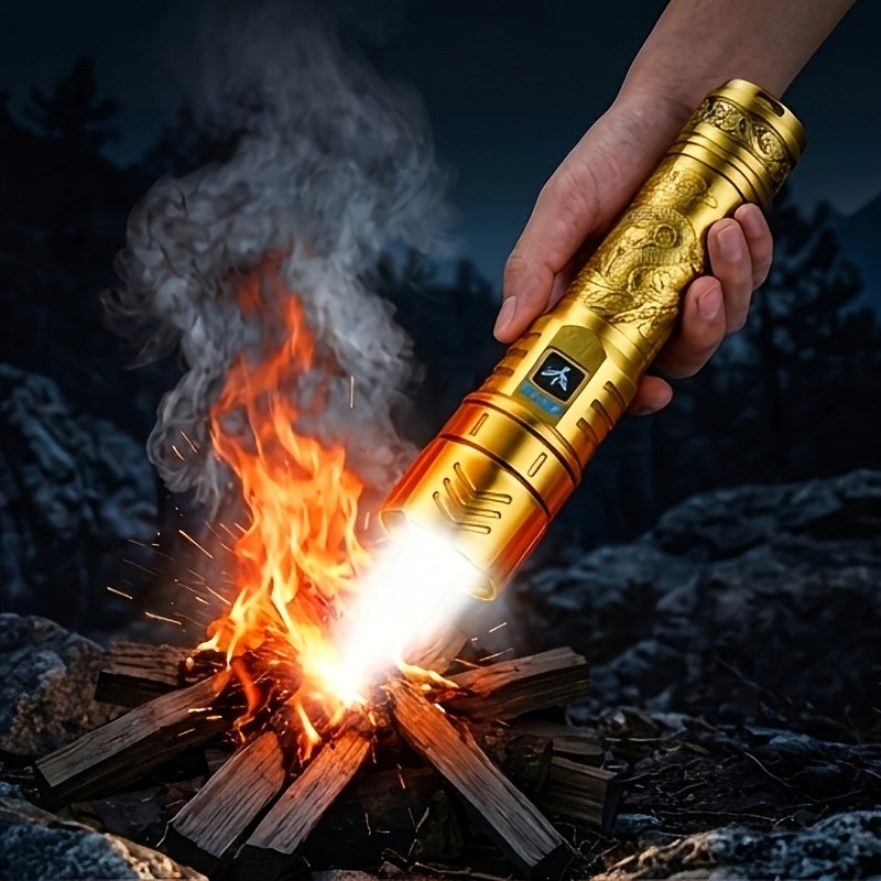 skyfire led high brightness pattern flashlight