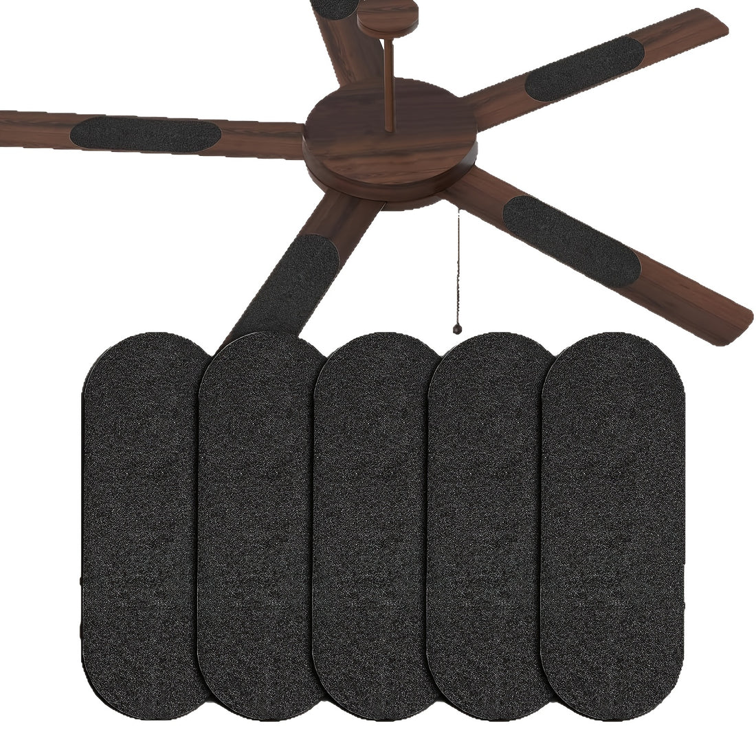 5pcs ceiling fan blade activated carbon blade air