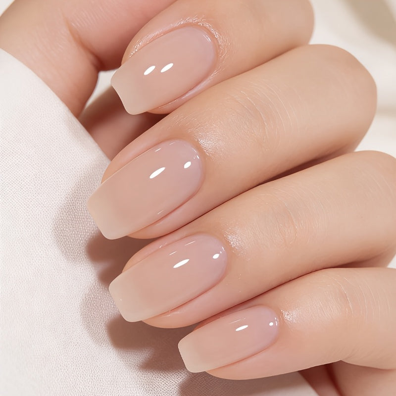 transparent jelly nail hardener dries quickly no