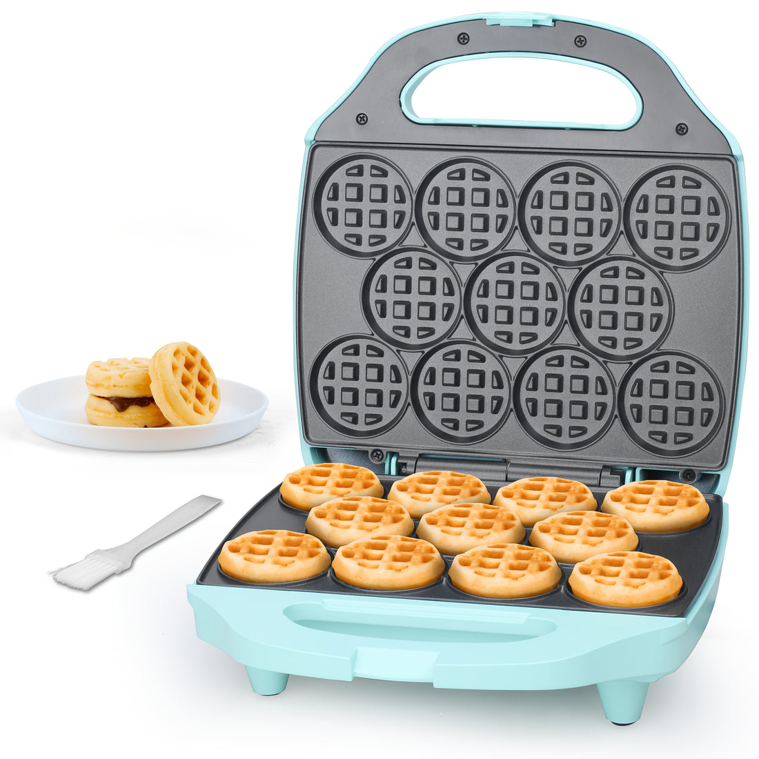 11 x 2 size waffle maker mini belgian waffle machine