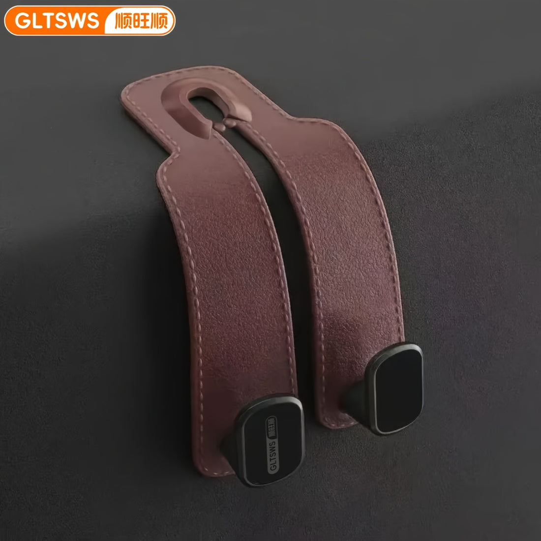 1 pack pvc leather hook hidden