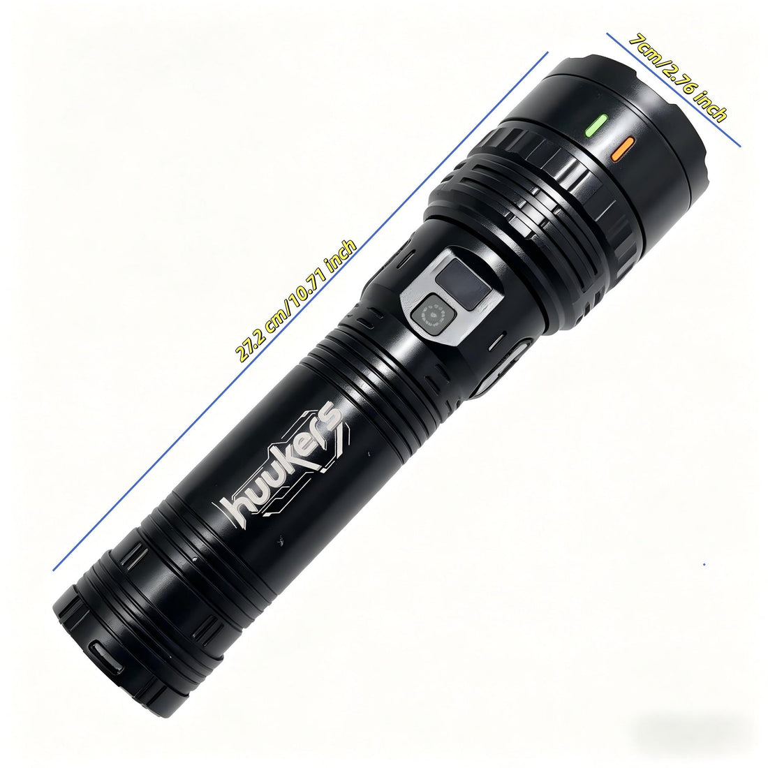 high power led flashlight features bright adjustable