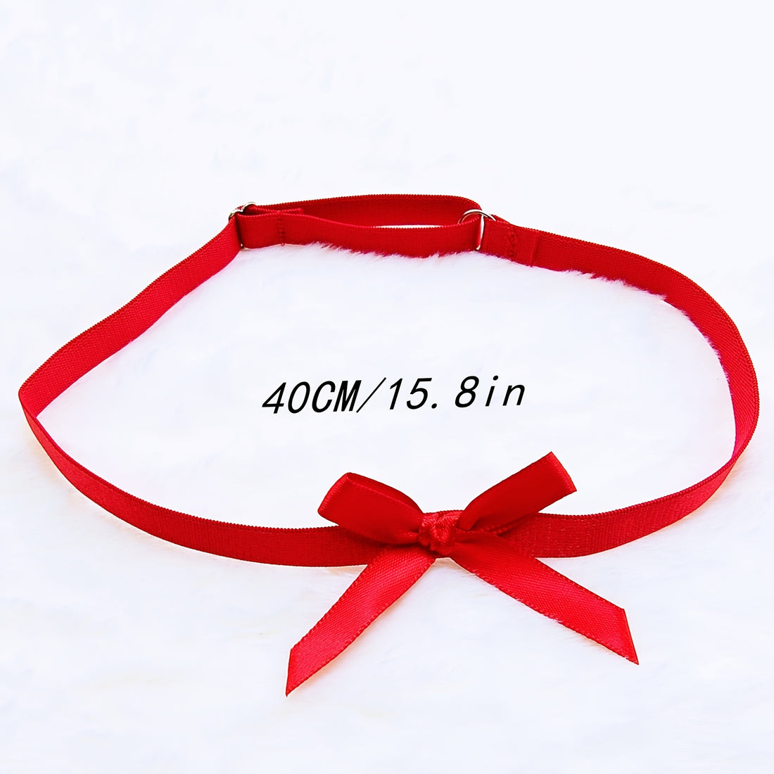 two adjustable red bow elastic a versatile accessory