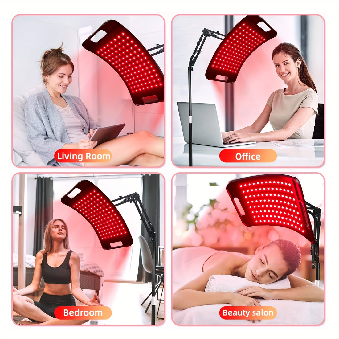 red light lamp infrared light stand 660nm
