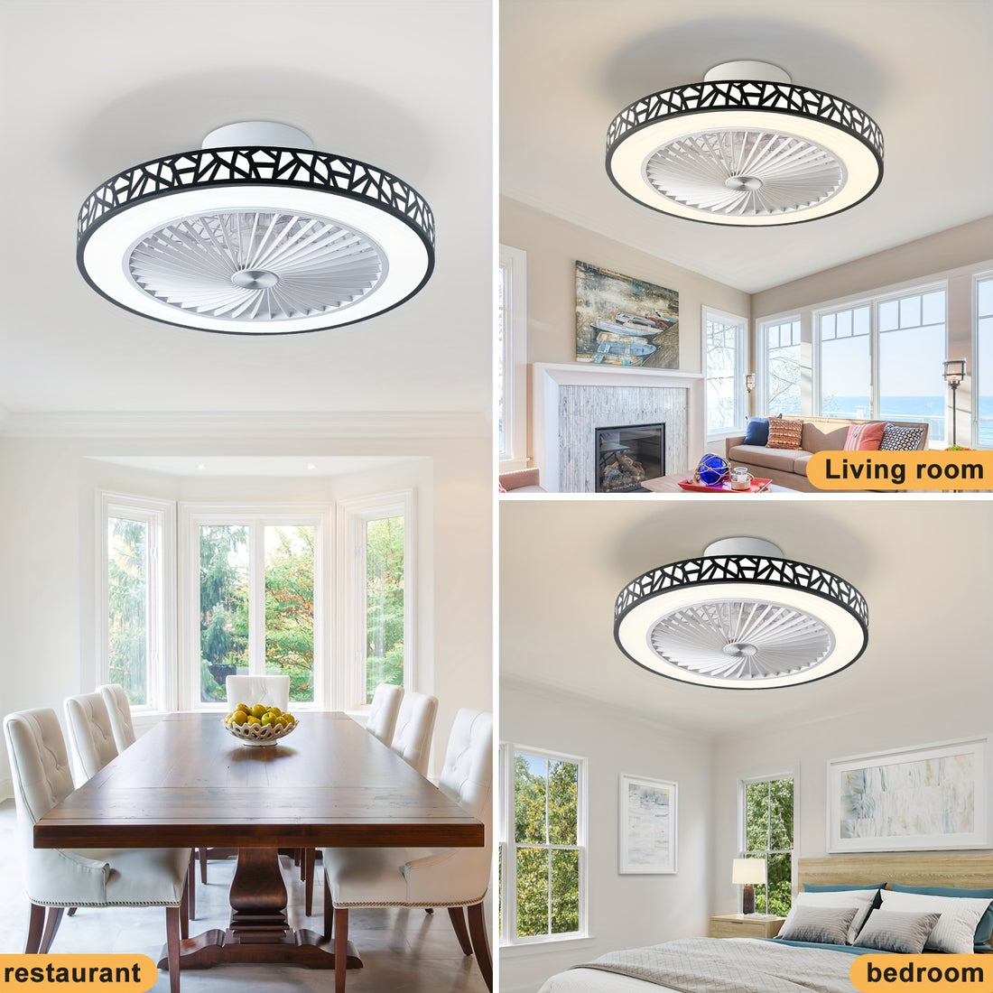 19 modern low profile ceiling fan 6 reversible